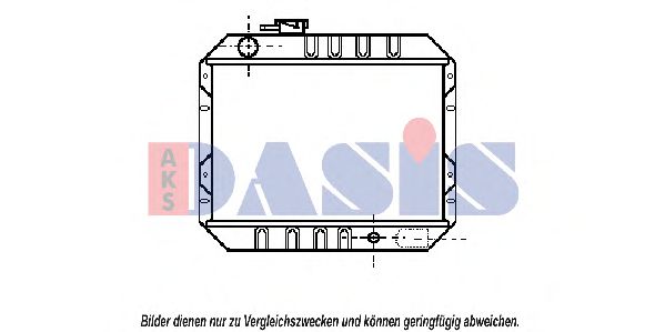 Imagine Radiator, racire motor AKS DASIS 090070N