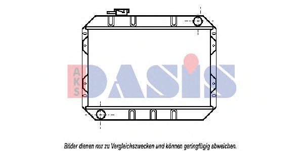 Imagine Radiator, racire motor AKS DASIS 090220N