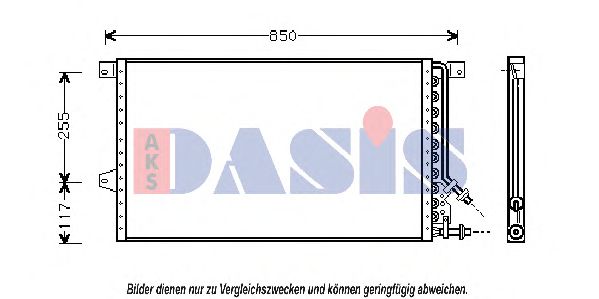 Imagine Condensator, climatizare AKS DASIS 092012N