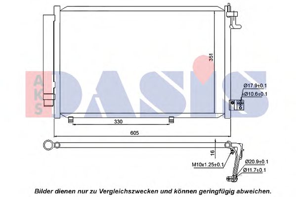 Imagine Condensator, climatizare AKS DASIS 092050N