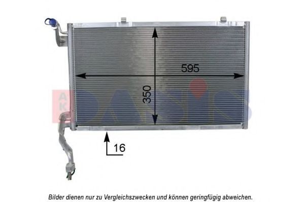 Imagine Condensator, climatizare AKS DASIS 092065N