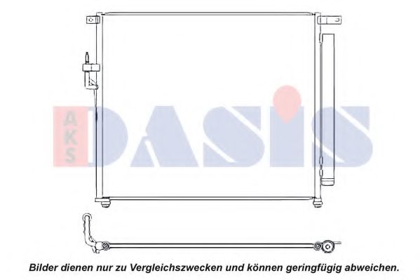 Condensator, climatizare AKS DASIS 092066N