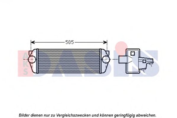 Imagine Intercooler, compresor AKS DASIS 097000N