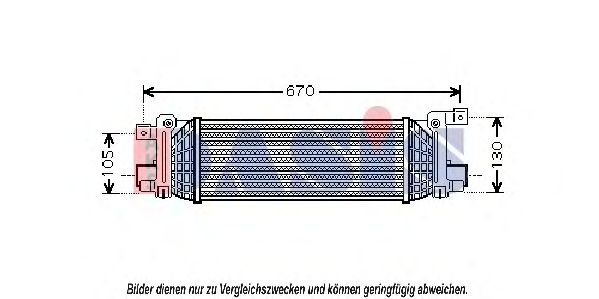 Imagine Intercooler, compresor AKS DASIS 097007N