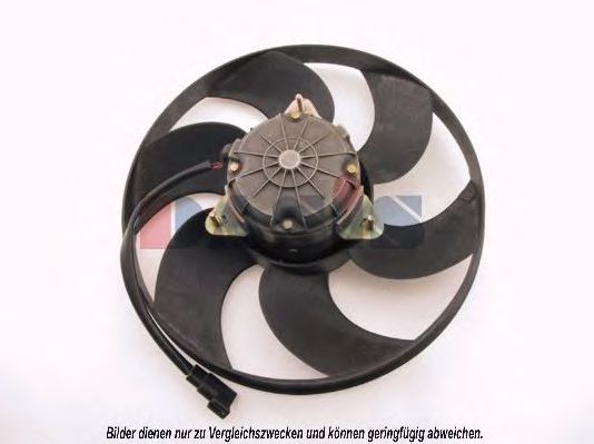Ventilator, radiator AKS DASIS 098080N