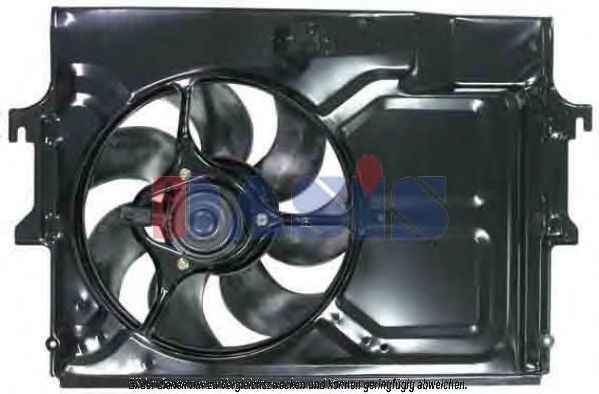 Imagine Ventilator, radiator AKS DASIS 098096N