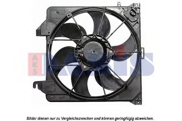 Imagine Ventilator, radiator AKS DASIS 098104N