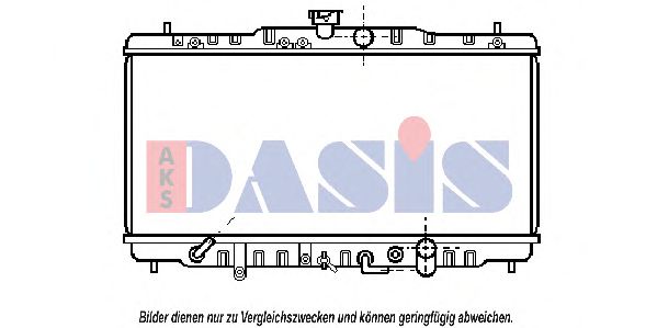 Imagine Radiator, racire motor AKS DASIS 100450N