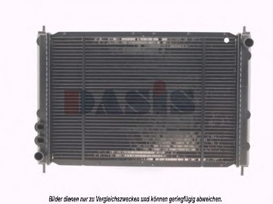 Imagine Radiator, racire motor AKS DASIS 100640N