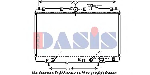 Imagine Radiator, racire motor AKS DASIS 101300N