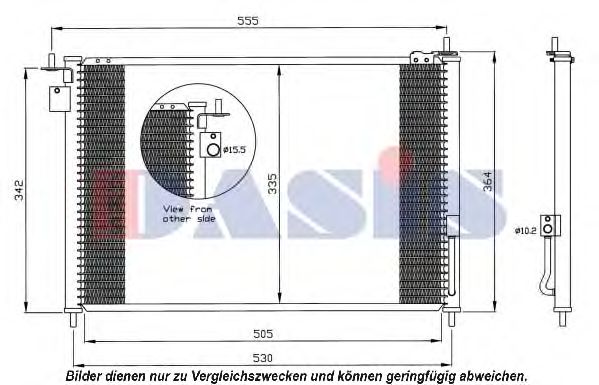 Imagine Condensator, climatizare AKS DASIS 102011N