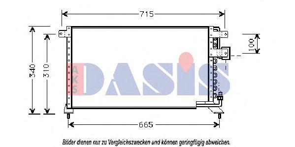 Imagine Condensator, climatizare AKS DASIS 102020N