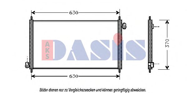 Imagine Condensator, climatizare AKS DASIS 102180N