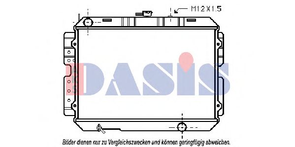 Imagine Radiator, racire motor AKS DASIS 110330N