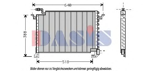 Imagine Condensator, climatizare AKS DASIS 112170N