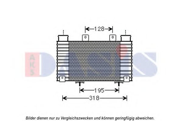 Imagine Intercooler, compresor AKS DASIS 117004N