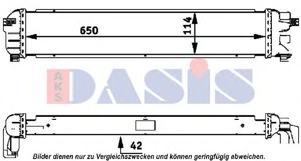 Imagine Radiator, racire motor AKS DASIS 120015N