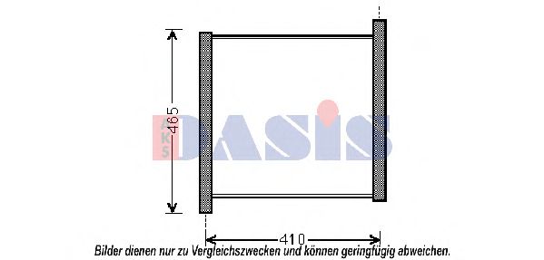 Imagine Radiator, racire motor AKS DASIS 120052N