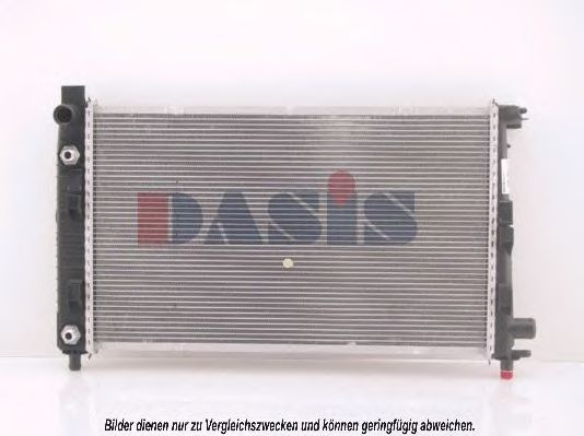 Imagine Radiator, racire motor AKS DASIS 121750N