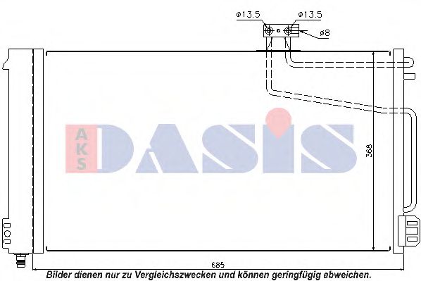 Imagine Condensator, climatizare AKS DASIS 122029N