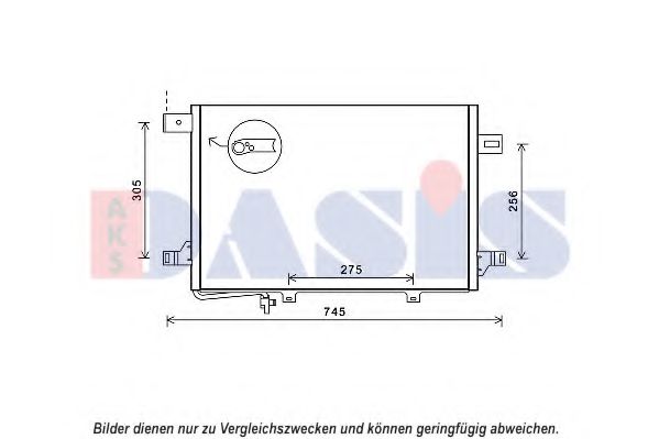 Imagine Condensator, climatizare AKS DASIS 122035N