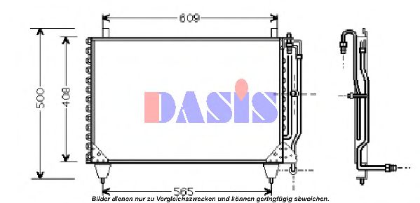 Imagine Condensator, climatizare AKS DASIS 122810N