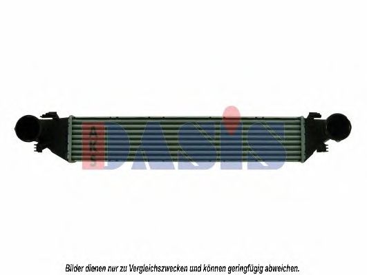 Imagine Intercooler, compresor AKS DASIS 127006N