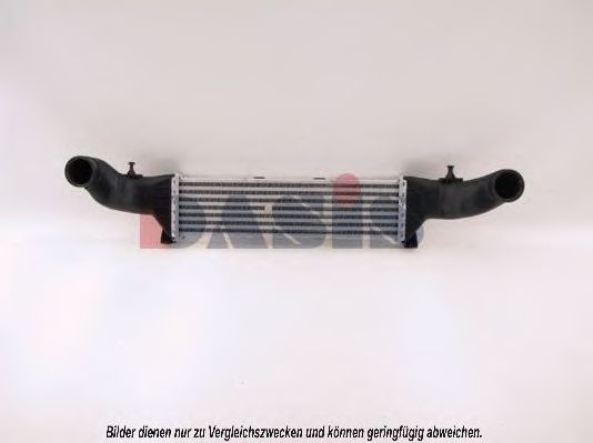 Imagine Intercooler, compresor AKS DASIS 127050N