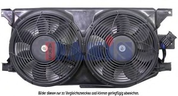 Imagine Ventilator, radiator AKS DASIS 128115N