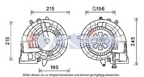 Imagine Ventilator, habitaclu AKS DASIS 128172N