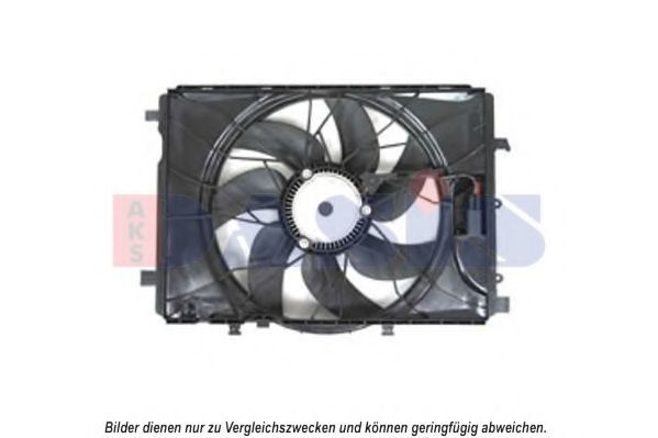 Imagine Ventilator, radiator AKS DASIS 128174N