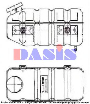 Imagine Vas de expansiune, racire AKS DASIS 132890N