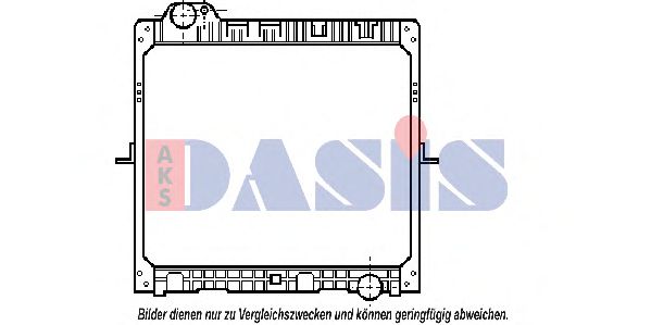 Imagine Radiator, racire motor AKS DASIS 134260N