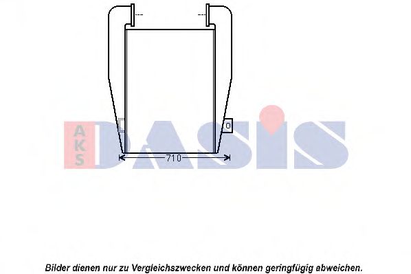 Imagine Intercooler, compresor AKS DASIS 137004N