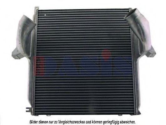 Imagine Intercooler, compresor AKS DASIS 137100N