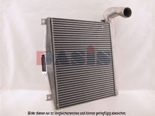 Imagine Intercooler, compresor AKS DASIS 137110N