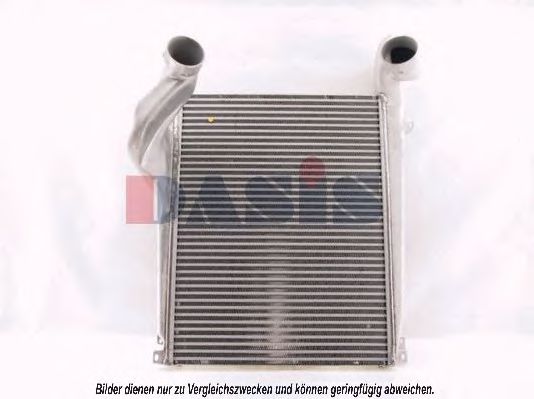 Imagine Intercooler, compresor AKS DASIS 137240N