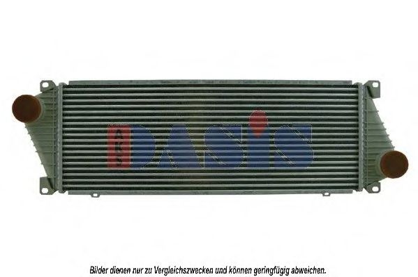 Imagine Intercooler, compresor AKS DASIS 137320N