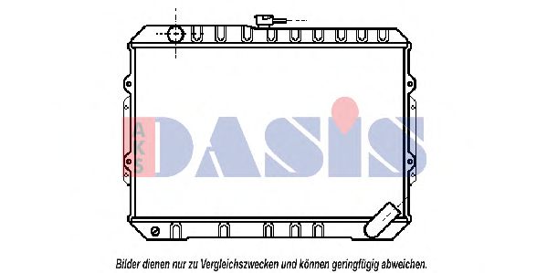 Imagine Radiator, racire motor AKS DASIS 140033N