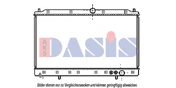 Imagine Radiator, racire motor AKS DASIS 140050N