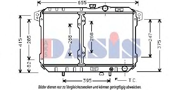 Imagine Radiator, racire motor AKS DASIS 141120N