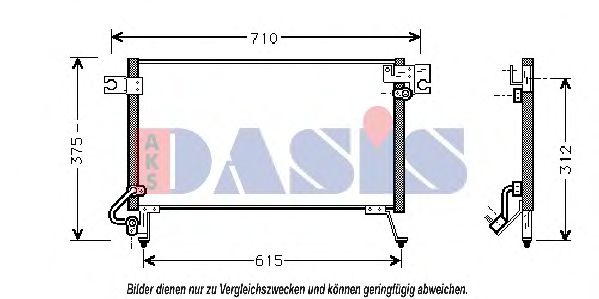 Imagine Condensator, climatizare AKS DASIS 142000N