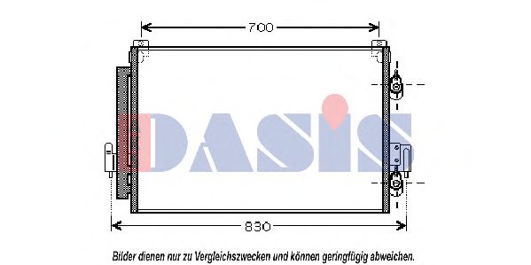 Imagine Condensator, climatizare AKS DASIS 142013N