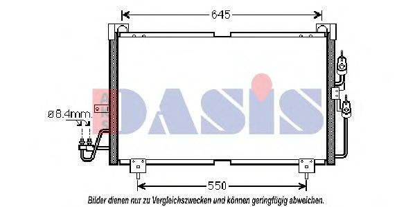 Imagine Condensator, climatizare AKS DASIS 142028N