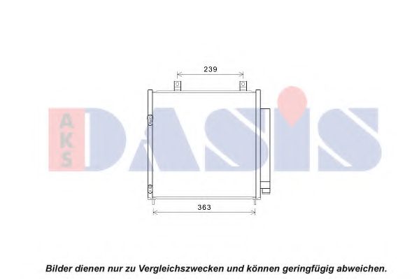 Imagine Condensator, climatizare AKS DASIS 142036N