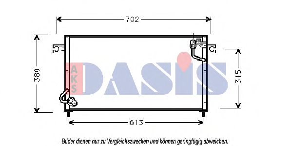 Imagine Condensator, climatizare AKS DASIS 142190N