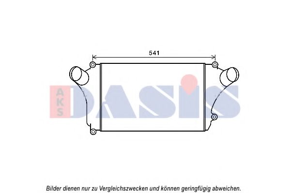 Imagine Intercooler, compresor AKS DASIS 147004N