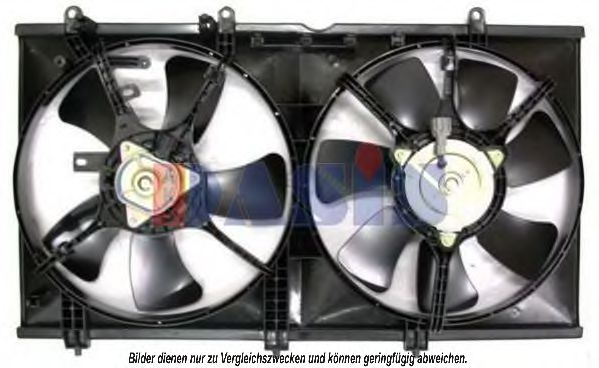 Imagine Ventilator, radiator AKS DASIS 148012N