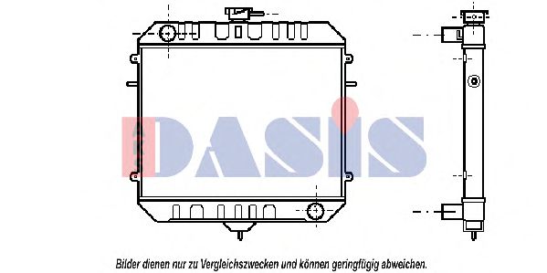 Imagine Radiator, racire motor AKS DASIS 150037N