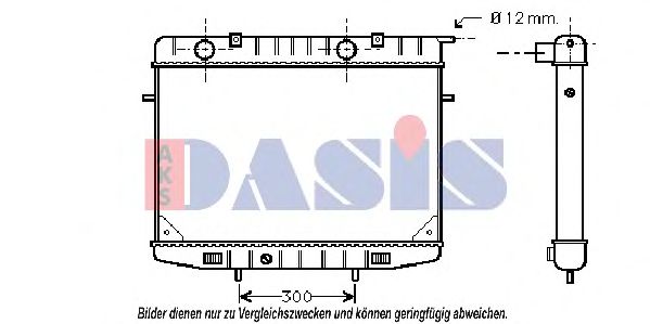 Imagine Radiator, racire motor AKS DASIS 150720N
